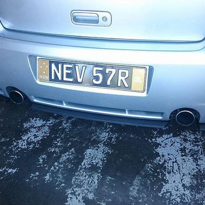 Flow Designs VW MK4 GOLF R32 REAR VALANCE (3 PIECE) - V-Tech Australia | VW & Audi Performance Parts