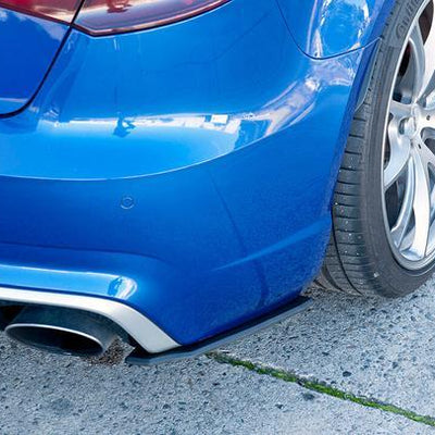 Flow Designs AUDI RS3 8V PFL SPORTBACK FULL SPLITTER SET - OPTION 1 - V-Tech Australia | VW & Audi Performance Parts