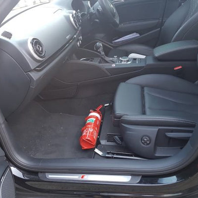 Kap Industries Fire Extinguisher Bracket Audi S3 8P - V-Tech Australia | VW & Audi Performance Parts