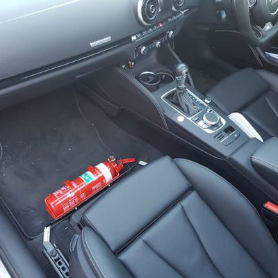 Kap Industries Fire Extinguisher Bracket Audi S3 8P - V-Tech Australia | VW & Audi Performance Parts