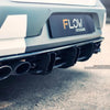 Flow Designs VW MK7.5 GOLF R REAR VALANCE & FLOW-LOCK DIFFUSER FINS - V-Tech Australia | VW & Audi Performance Parts