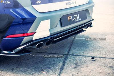 Flow Designs VW MK7.5 GOLF R REAR VALANCE - V-Tech Australia | VW & Audi Performance Parts