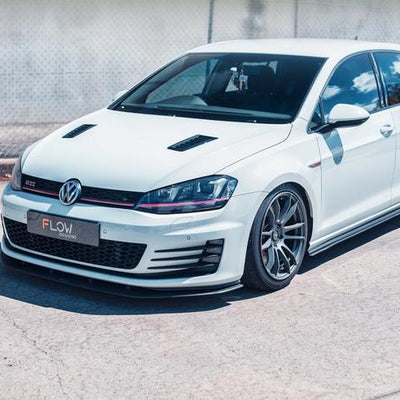 Flow Designs - MK7 Golf GTI Front Lip Splitter & Bumper Reinforcement Bracket