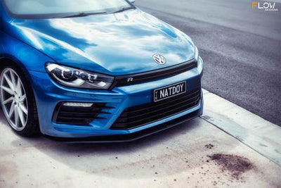 Flow Designs VW SCIROCCO FL FRONT SPLITTER (1 PIECE) - V-Tech Australia | VW & Audi Performance Parts