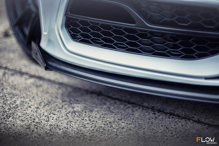 Flow Designs AUDI S3 8V PFL SPORTBACK FRONT SPLITTER WINGLETS (PAIR) - V-Tech Australia | VW & Audi Performance Parts