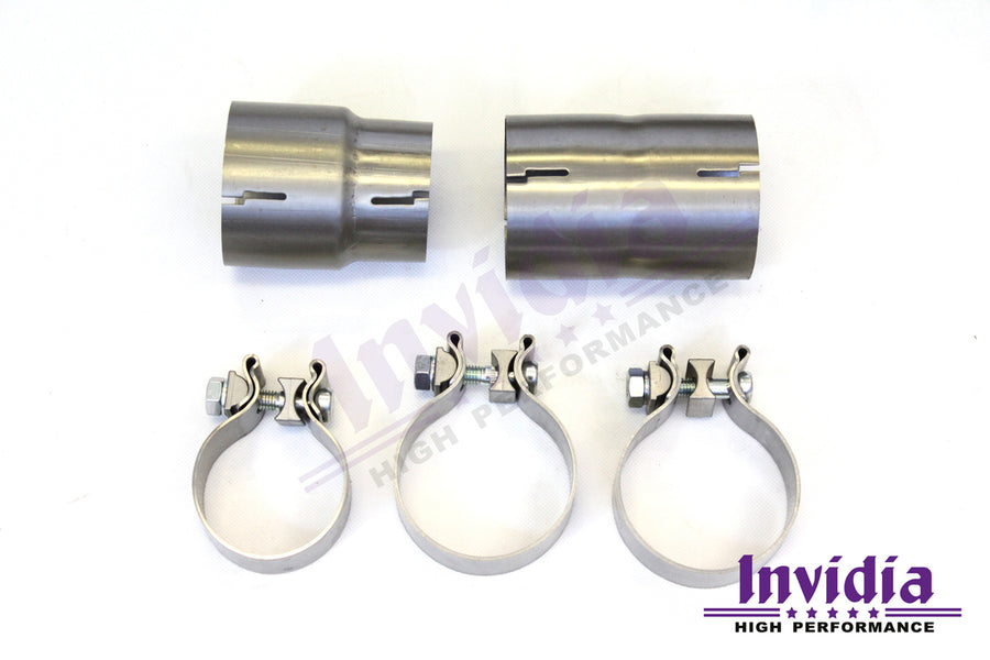 Invidia Down Pipe with High Flow Cat - Audi S3 8V/VW Golf R Mk7, Mk7.5