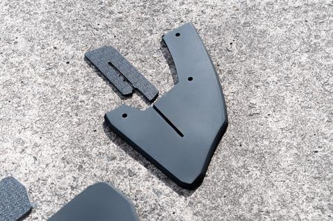 Flow Designs VW MK7.5 GOLF GTI/R REAR SPATS (PAIR) - V-Tech Australia | VW & Audi Performance Parts