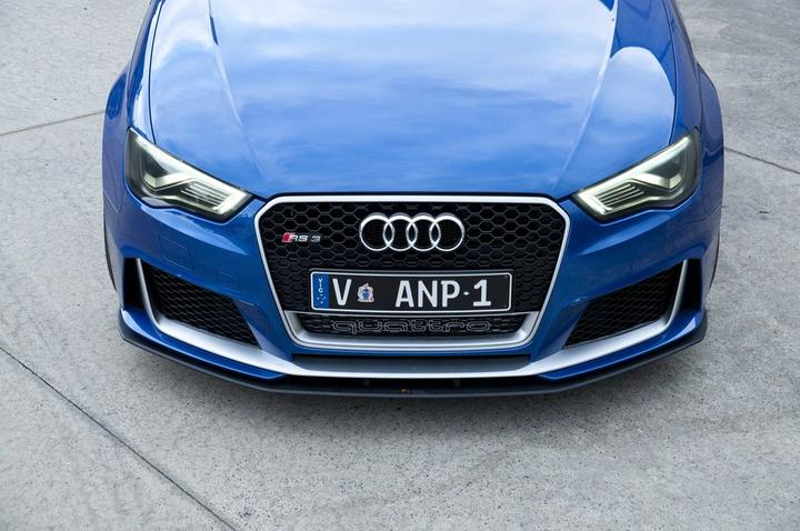 Flow Designs AUDI RS3 8V PFL SPORTBACK FULL SPLITTER SET - OPTION 1 - V-Tech Australia | VW & Audi Performance Parts