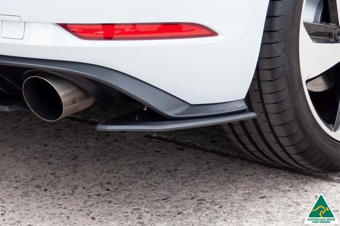 Flow Designs VW MK7.5 GOLF GTI/R REAR SPATS (PAIR) - V-Tech Australia | VW & Audi Performance Parts
