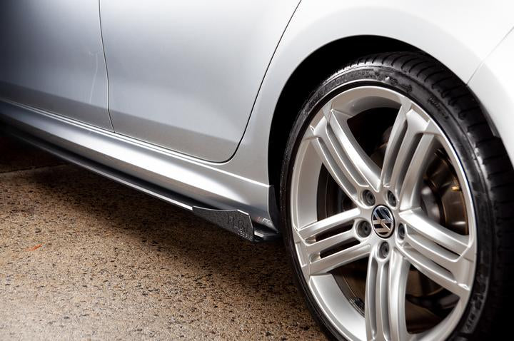 Flow Designs VW MK6 GOLF R SIDE WINGLETS (PAIR) - V-Tech Australia | VW & Audi Performance Parts