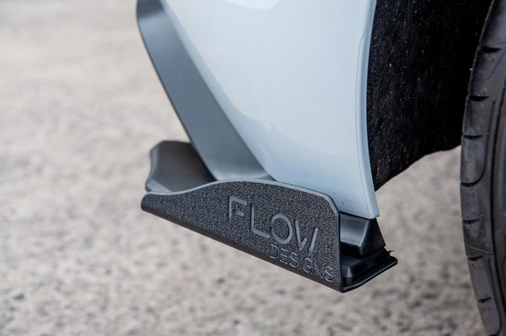 Flow Designs VW MK7.5 GOLF GTI/R REAR SPAT WINGLETS (PAIR) - V-Tech Australia | VW & Audi Performance Parts