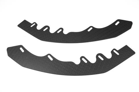 Flow Designs VW MK6 GOLF GTI ADJUSTABLE FRONT SPLITTER EXTENSIONS (PAIR) - V-Tech Australia | VW & Audi Performance Parts