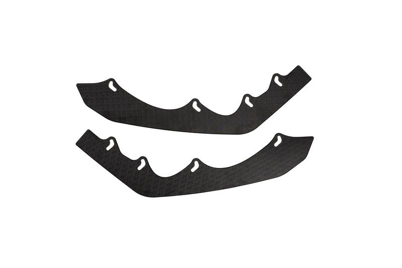 Flow Designs - Volkswagen AW Polo GTI Front Lip Splitter Extensions (Pair)
