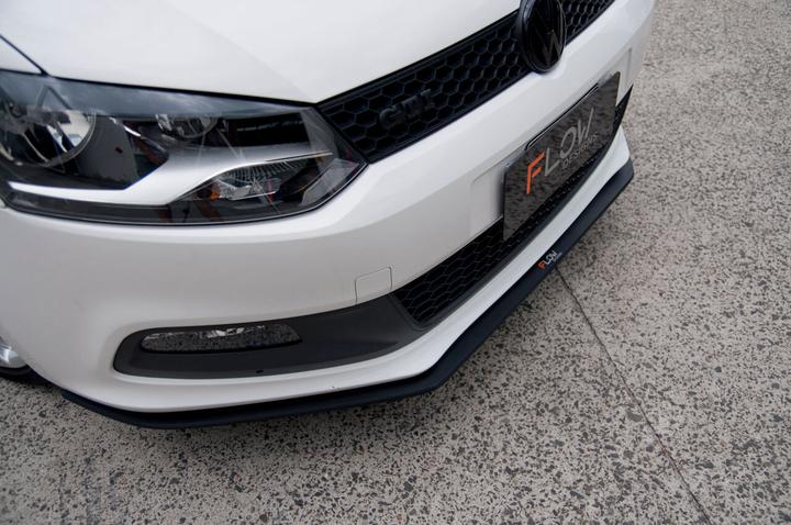 Flow Designs VW 6R POLO GTI FRONT SPLITTER - V-Tech Australia | VW & Audi Performance Parts