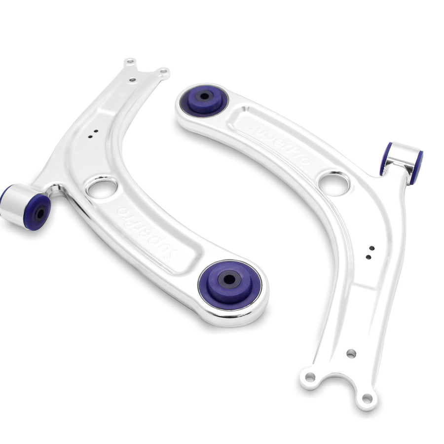 SuperPro Roll Control Front Control Arm Lower Complete Alloy Assembly With Duroball Fits Audi Seat Skoda VW ALOY0018K - V-Tech Australia | VW & Audi Performance Parts