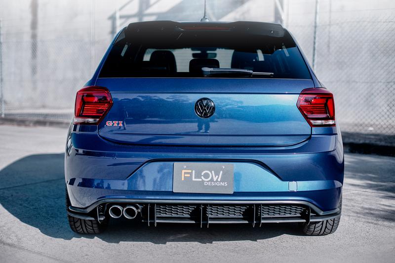 Flow Designs - Volkswagen AW Polo GTI Rear Flow Lock Diffuser