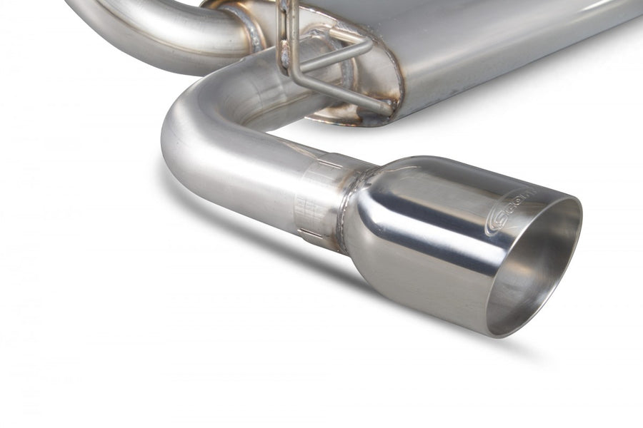 Scorpion Non Resonated Cat Back Exhaust Fiat 500/595/695 Abarth - SFT005 - V-Tech Australia | VW & Audi Performance Parts