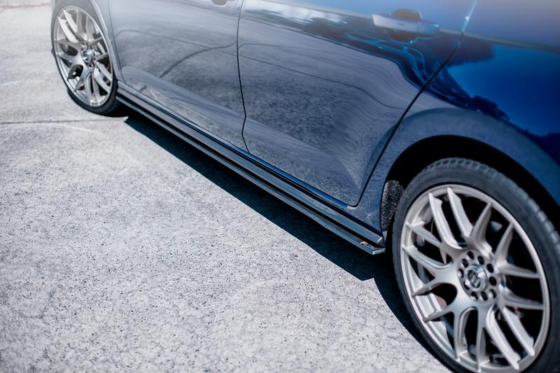 Flow Designs - Volkswagen AW Polo GTI Side Skirt Splitters (Pair)