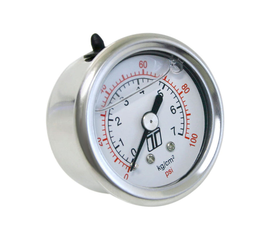 Turbosmart FPR Gauge 0-100psi - Liquid Filled - V-Tech Australia | VW & Audi Performance Parts