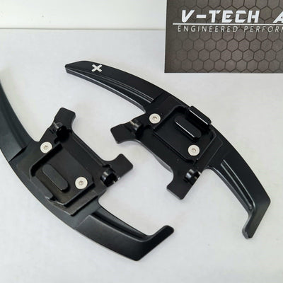 VTech Steering Wheel Paddle Shifter Extension For VW Golf 7/7.5 - Black