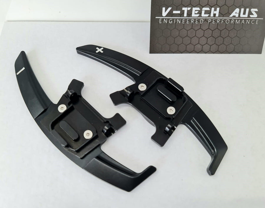 VTech Steering Wheel Paddle Shifter Extension For VW Golf 7/7.5 - Black