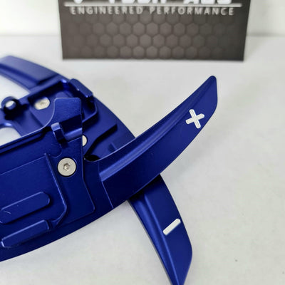 VTech Steering Wheel Paddle Shifter Extension For VW Golf 7/7.5 - Blue