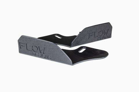 Flow Designs VW MK7 GOLF R FRONT SPLITTER WINGLETS (PAIR) - V-Tech Australia | VW & Audi Performance Parts