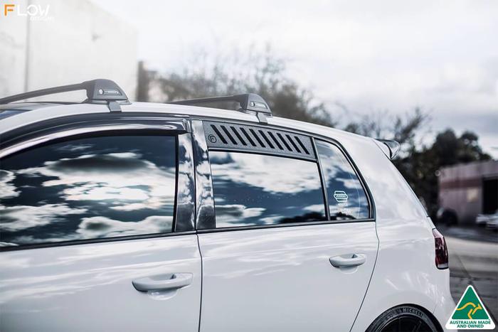 Flow Designs - VW MK6 Golf GTI & R Window Vents (Pair)