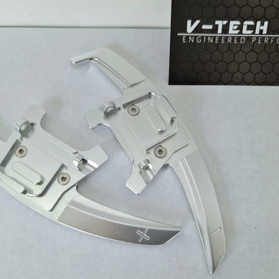 VTech Steering Wheel Paddle Shifter Extension For VW Golf 7/7.5 - Silver
