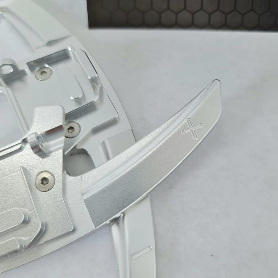 VTech Steering Wheel Paddle Shifter Extension For VW Golf 7/7.5 - Silver